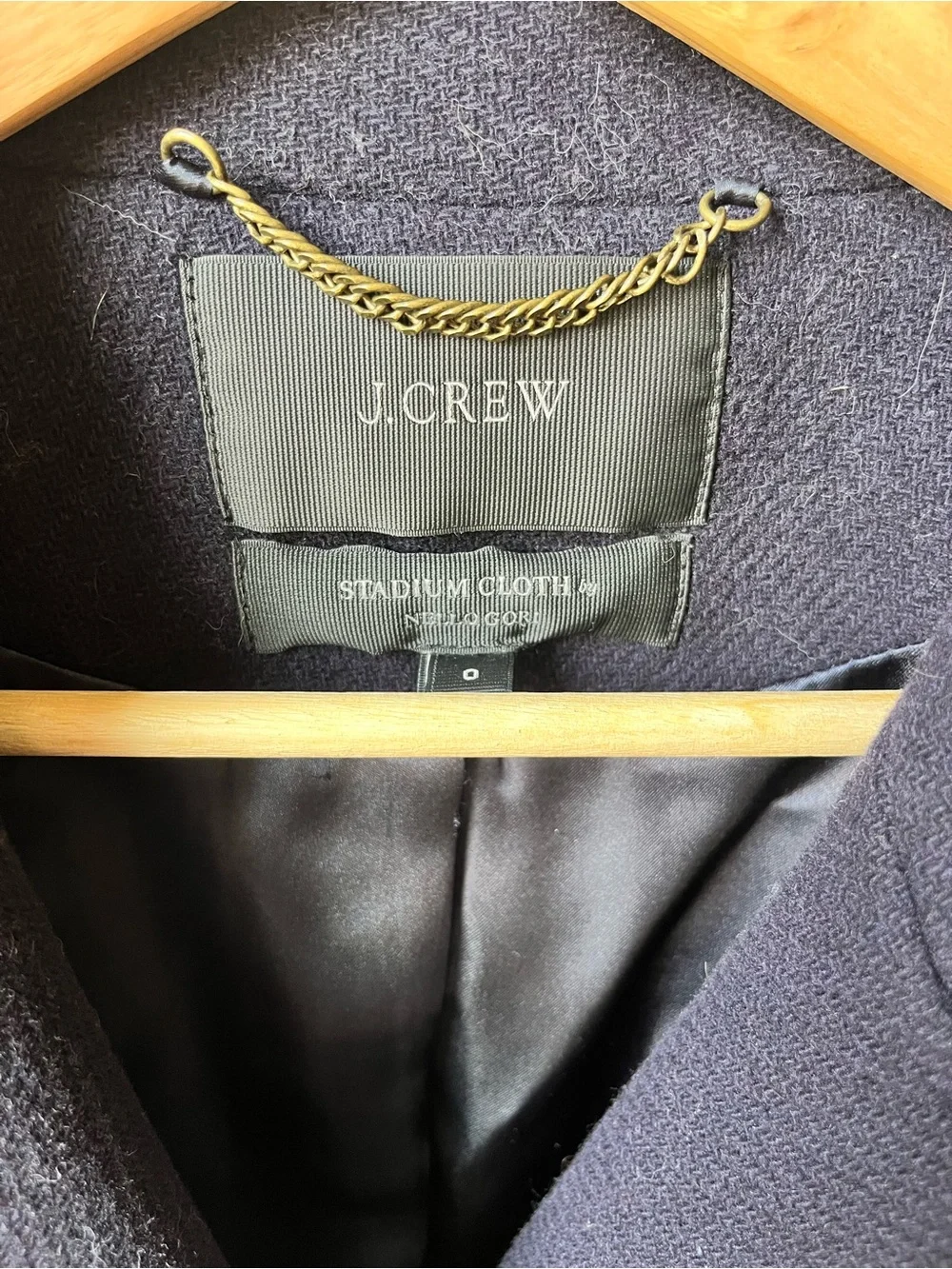 J. Crew tailored double